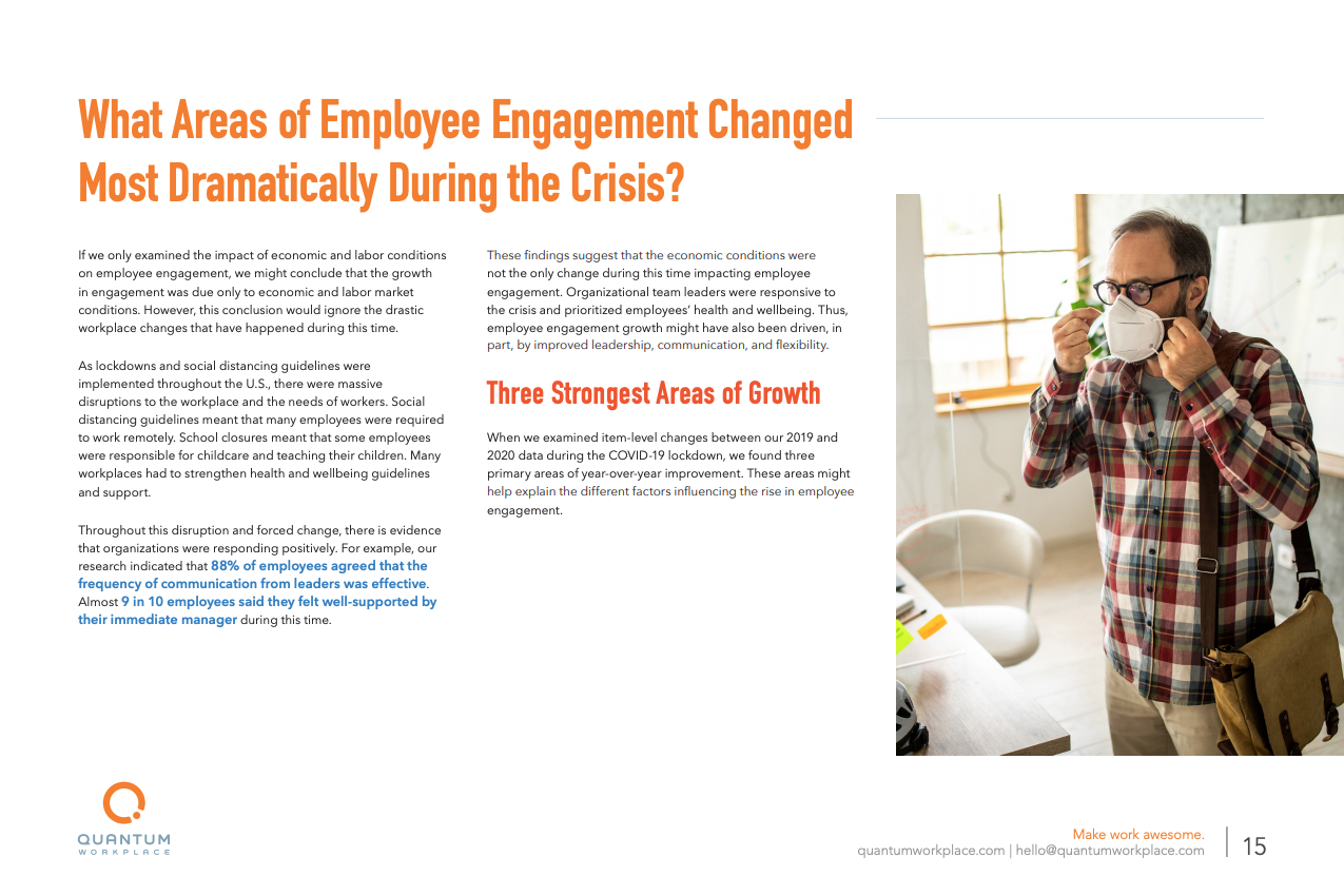 literature review on employee engagement during covid 19